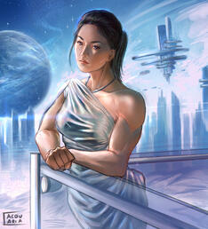 Illustration for "The Alina Chronicles" book