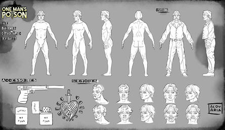 Orthographic ref for &quot;One Man&#39;s Poison&quot; video game