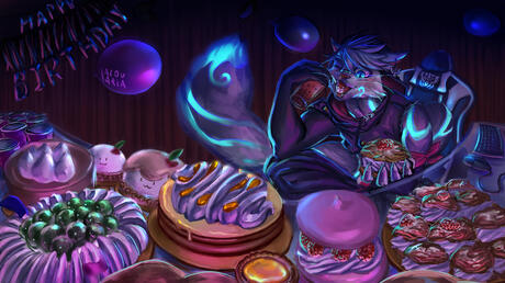 Birthday overlay for leo tsubasa